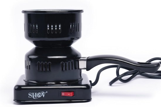 Elektrische kolenaansteker 650 W voor waterpijp – Snelle en efficiënte verwarming van kolen van Merkloos