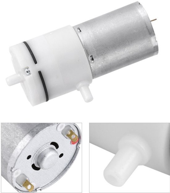 Elektrische luchtpomp Allecto - mini microvacuum pomp medisch