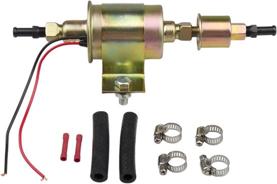 Elektrische Oliepomp - Auto Motor Pomp - Motor Onderhoud - Efficiënte Smering - 12 Volt - Zwart