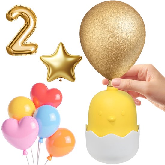 Elektrische opblaaspomp voor huishouden, ballonpomp elektrisch