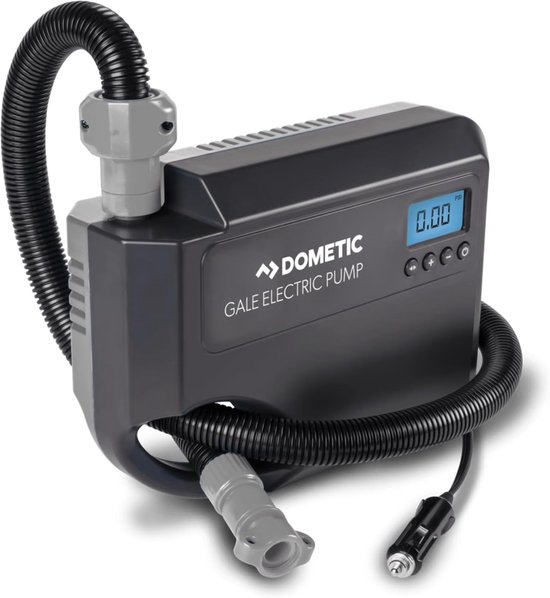 Elektrische Pomp - Kampeerpomp - Luifels en Tenten - Automatische Uitschakeling - 118 L/min - Grijs