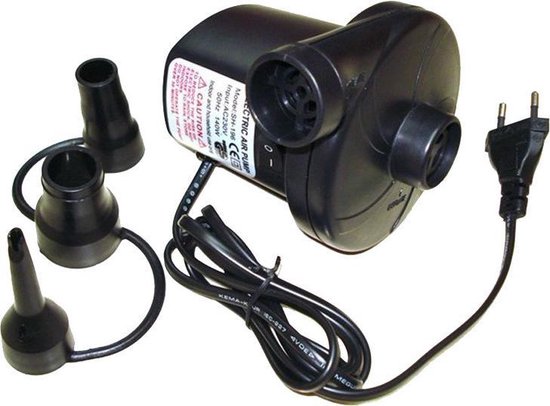 Elektrische pomp – opblaas pomp – luchtpomp voor luchtbed - Luchtpomp van Merkloos