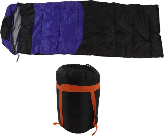 Elektrische Slaapzak - Verwarmde Slaapzak - Outdoor Avonturen - Individuele USB Verwarming - 210 x 75 cm - Blauw
