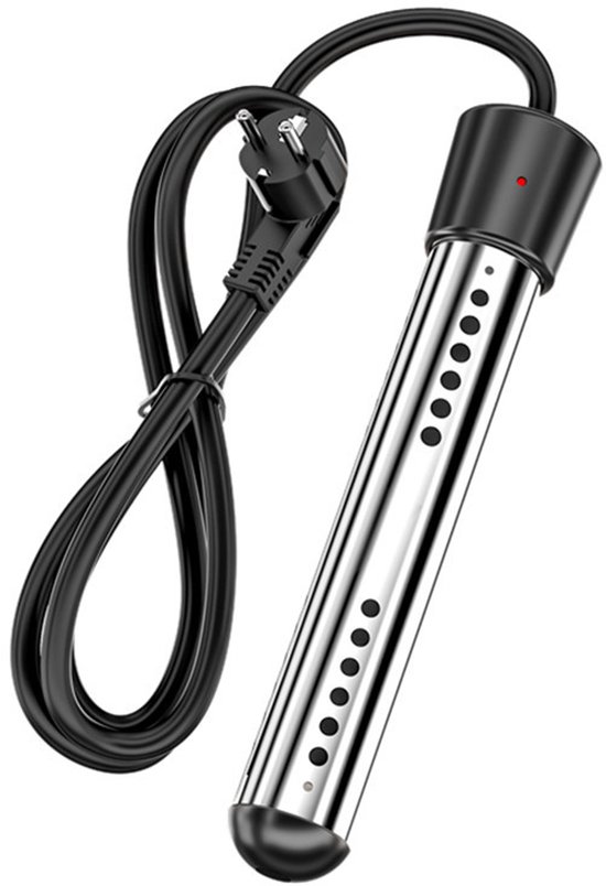 Elektrische Waterverwarmer / Dompelverwarming-Dompelaar Type 3000W-70 graden automatisch uitschakelen-zwart