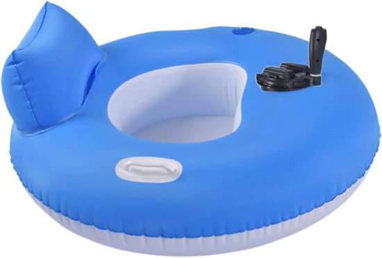 Elektrische Zwembadvlotter - Gemotoriseerde Ligstoel - Ontspannen op Water - Ingebouwde Motor - 100 cm - Meerkleurig