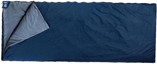 Envelop Slaapzak - Lichte Slaapzak - Outdoor Kamperen - Ruimtebesparend Ontwerp - 205 x 85 cm - Donkerblauw