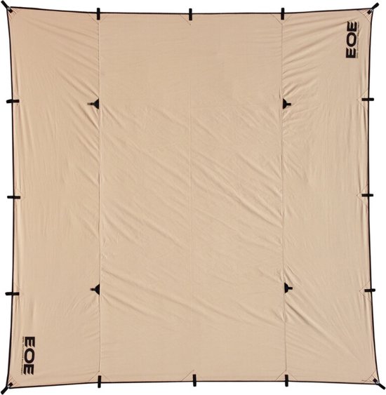 EOE - Eifel Outdoor Equipment Tarp BTC - 3x3m OneSize Luifel - tarp van Merkloos
