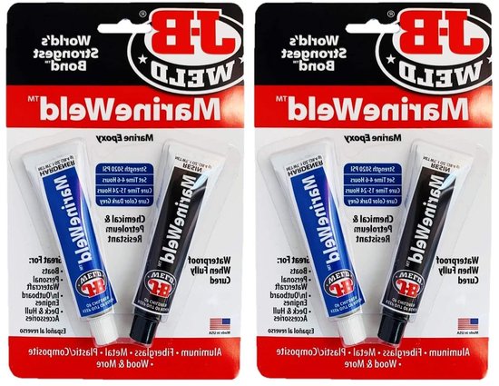 Epoxy Reparatiekit - Epoxy Plamuur - Kunststof Repareren - Handmengbaar - 25 ml - Off-white