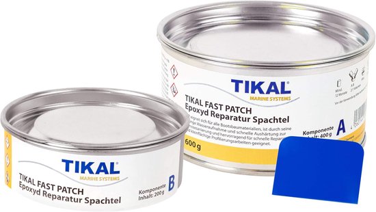 Epoxy Vuller - Snelle Reparatie Pasta - Boven en Onderwater - Sneldrogend Waterdicht - 600 Gram - Transparant