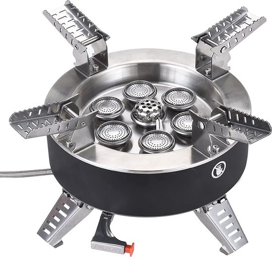 Equivera Wokbrander - Wok Brander - Camping Kooktoestel - Campingkooktoestellen - Kooktoestel