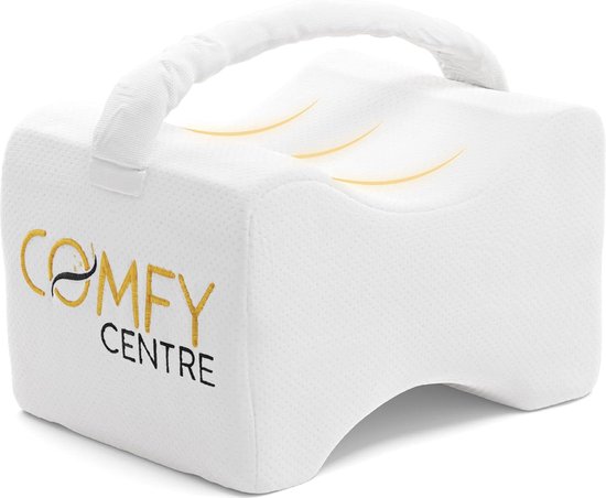 Ergonomisch Kniekussen voor Zijslaap - Orthopedisch Beenkussen - Traagschuim Kussen voor Zwangerschap en Rugpijn van Ergon