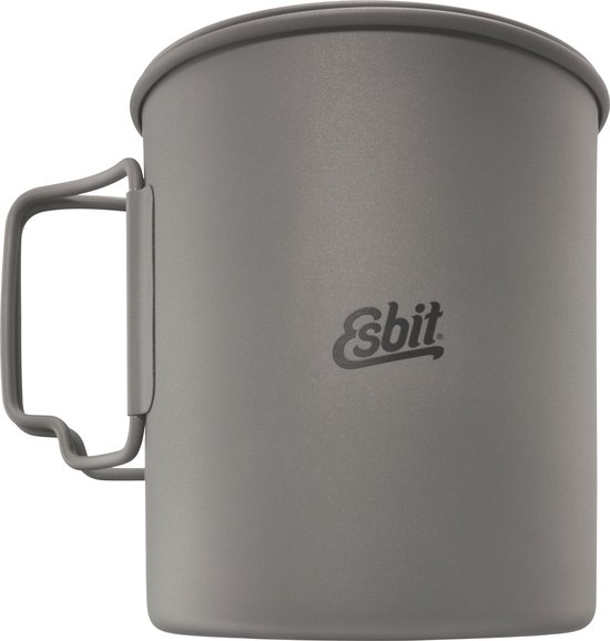Esbit Kookpot - 750 ml - Inklapbaar Handvat - Titanium van ES