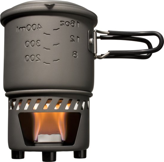 Esbit Outdoor Kooktoestel 585ml - Opbergtas - Aluminium - Solid Fuel van Esbit