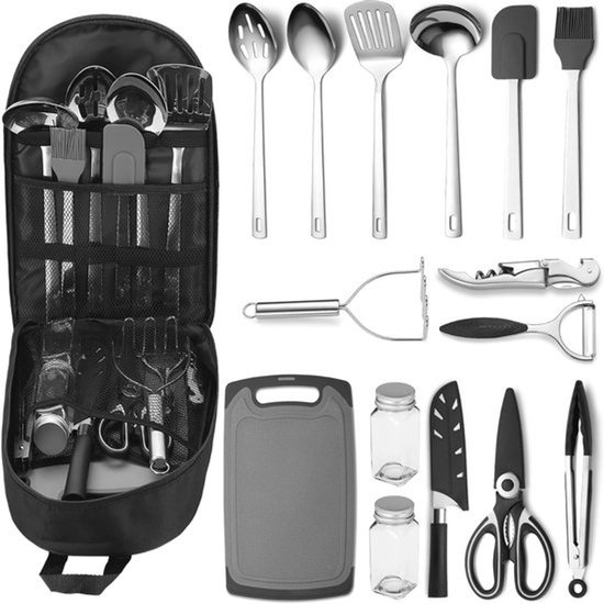 Essentiële Campingaccessoires voor de Buitenleven: Kookset, Keukengerei en Gadgets voor Kamperen, Wandelen en Picknicken