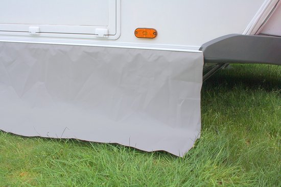 ESVO caravan tochtstrook op maat heavy duty 60 cm, grijs van ES