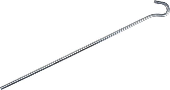 ESVO grondpen - 24 stuks - 24 cm - staal - zilver van ES