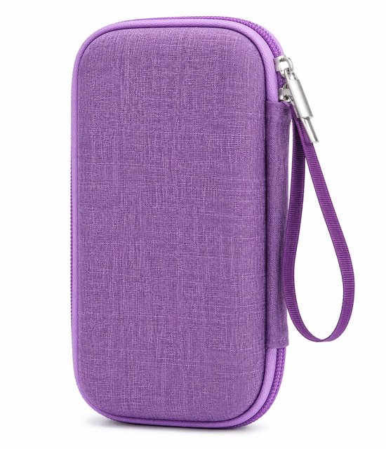 ETSELLS Insuline Koelcase PAARS - Medicatie Koeltas - Inclusief 2 Ice Packs - Waterdicht & Schokbestendig - Diabetes Etui - Voor Reizen