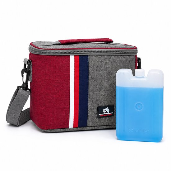 Eurocatch Koeltas 5 Liter 23x16x14 cm - Inclusief Coolpack - Geïsoleerde Lunchtas - 600D Oxford