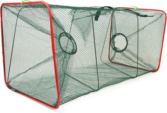Eurocatch - Kreeftenfuik - Krabbenfuik - Rivierkreeft - Stevig - Metalen frame - Opvouwbaar van Eurocatch