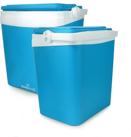Eurocatch Rocktrail 2x Koelbox - 2x 25L - Lichtgewicht - Coolbox - Frigobox - Geschikt voor grote flessen van Eurocatch