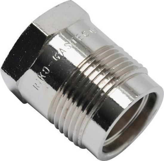 Europart Comfort-aansluiting 1/2 recht -chroom- van Europart