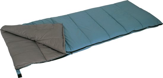 Eurotrail Alaska Slaapzak Mummy - Petrol/ Charcoal van Eurotrail