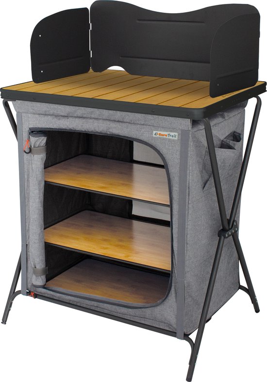 Eurotrail Camping Kookkast Nova Lecce - Bamboe Blad van Eurotrail