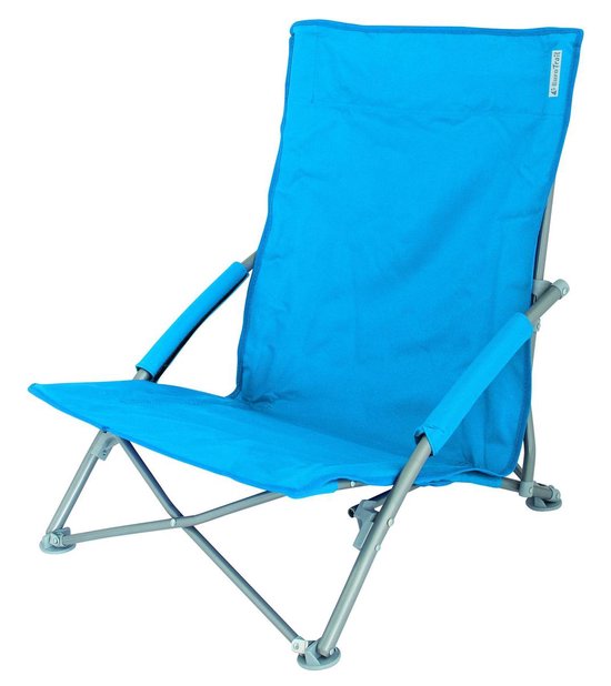 Eurotrail Campingstoel / strandstoel St. Tropez - Blauw van Eurotrail