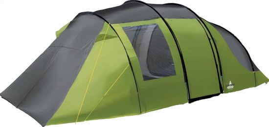Eurotrail Campsite Montana Tunneltent - Groen Charcoal - 4 Persoons van Eurotrail