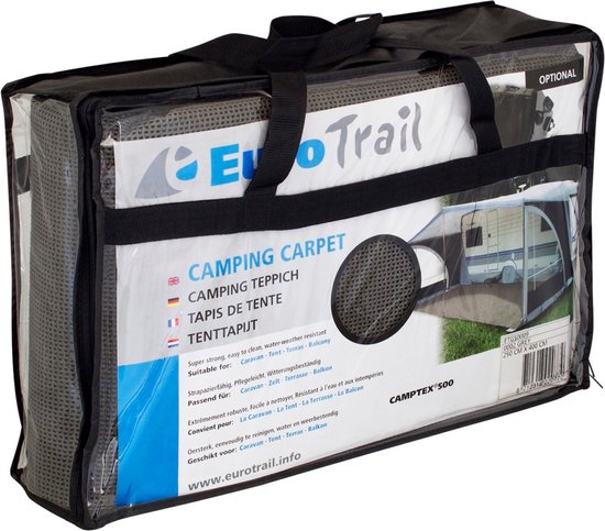 Eurotrail Camptex Tenttapijt - 350 x 500 cm- Navy