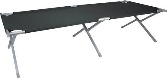 Eurotrail Cannes Veldbed - L - Antraciet van Eurotrail