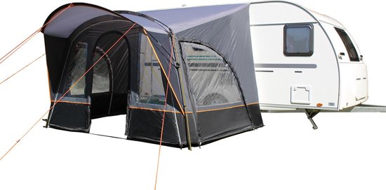 Eurotrail Caravan Tent Siena - Charcoal/Zwart van Eurotrail