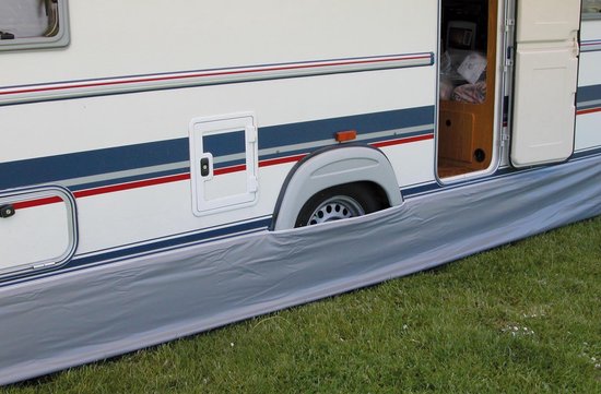 Eurotrail Caravan tochtstrook - 450x60cm van Merkloos