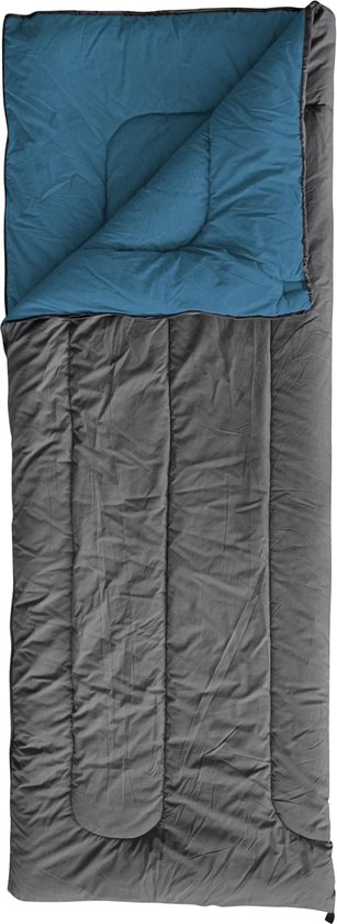 Eurotrail Delta Slaapzak - Deken - Petrol/ Grey van Eurotrail
