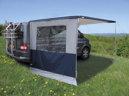 Eurotrail Fjord zijwand bus luifel - grijs blauw van Eurotrail