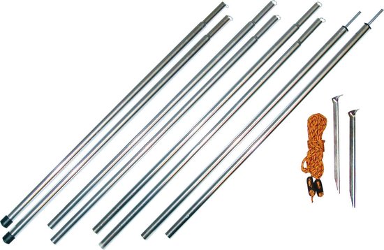 Eurotrail Luifelset Aluminium 150cm - 3 delig - 2 stuks van Eurotrail