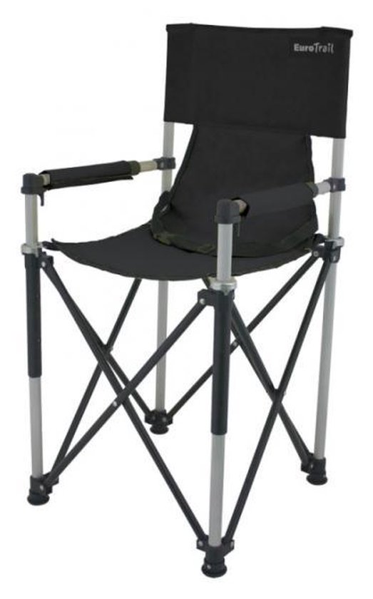 Eurotrail Petit Junior - Campingstoel - Zwart van Eurotrail