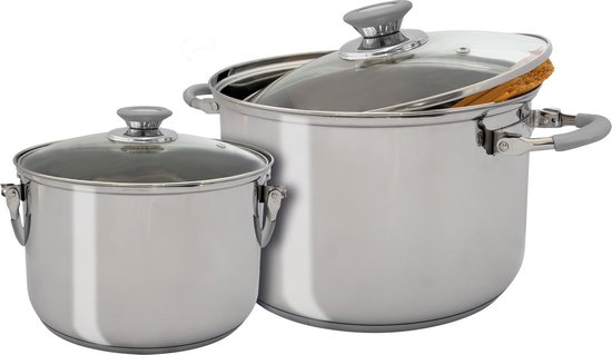 Eurotrail Rimini Pannenset - 2 Delig - RVS van Eurotrail