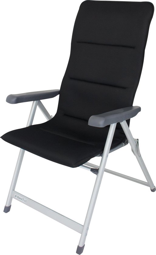 Eurotrail Stoelhoes gepolsterd - 3D-mesh - Zwart van Eurotrail