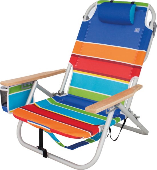 Eurotrail Strandstoel Séte - Multicolor van Merkloos