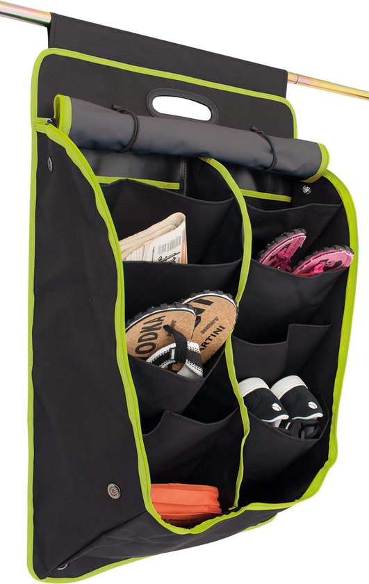 Eurotrail Tentorganizer Oxford Large - Black/Lime van Eurotrail