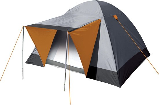 Eurotrail Trail Koepeltent Charcoal Zwart - 2 Persoons van Eurotrail