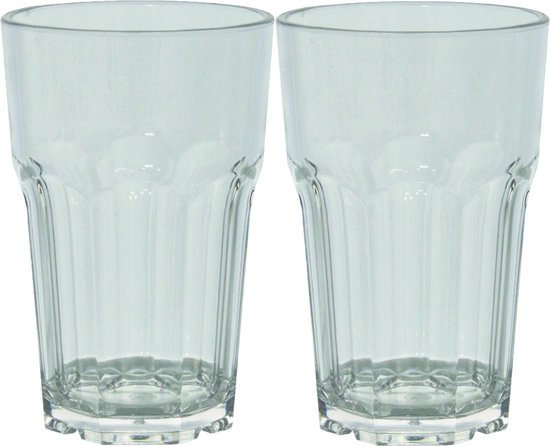 Eurotrail Waterglas - 285 ml - 2 st. - Transparant