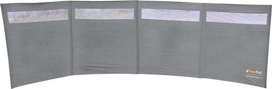 Eurotrail Windscreen - 4 Vlaks Met Raam - Grijs van Eurotrail