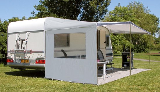 Eurotrail Zijwand met raam voor zonneluifel - 240cm van Eurotrail