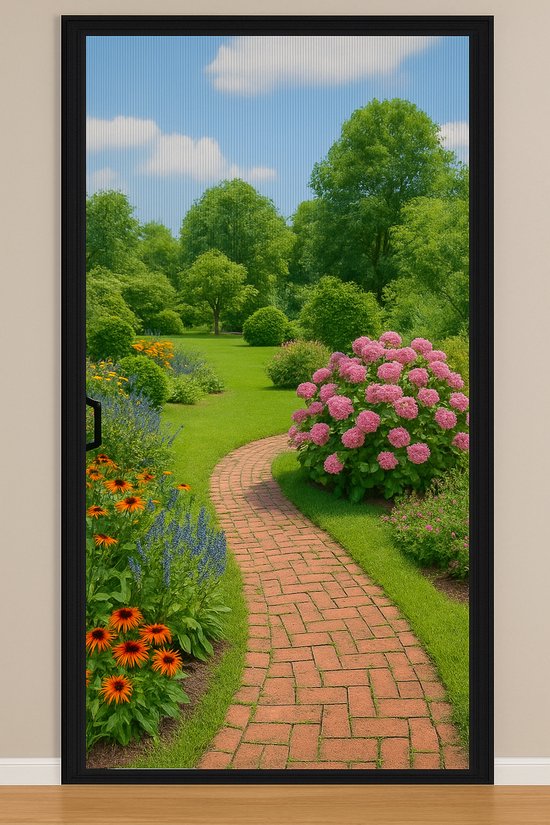 EverDwell Magnetisch Vliegengordijn Hordeur – 100x230 cm – Zelfsluitend met Magneet – Insectenwerend – Kind- & Huisdiervriendelijk – Eenvoudige Montage van EverDwell