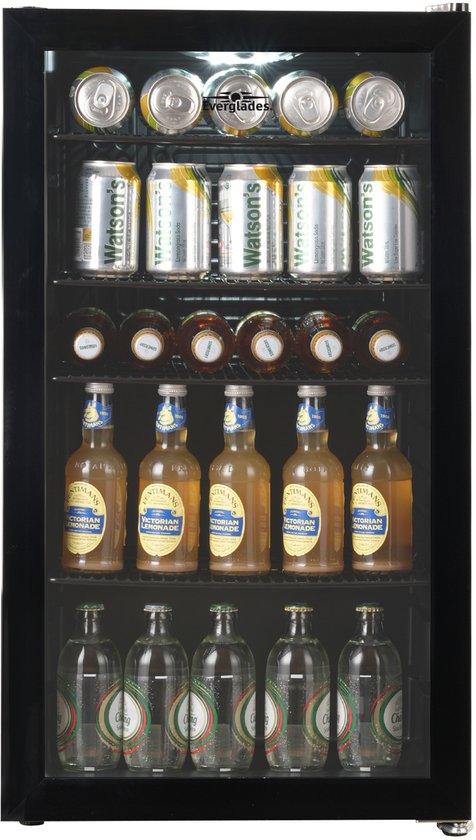 Everglades EVBC20981MB - Beverage Koeler - 98 Liter - Modern Zwart - D Klasse - 5 Jaar Garantie