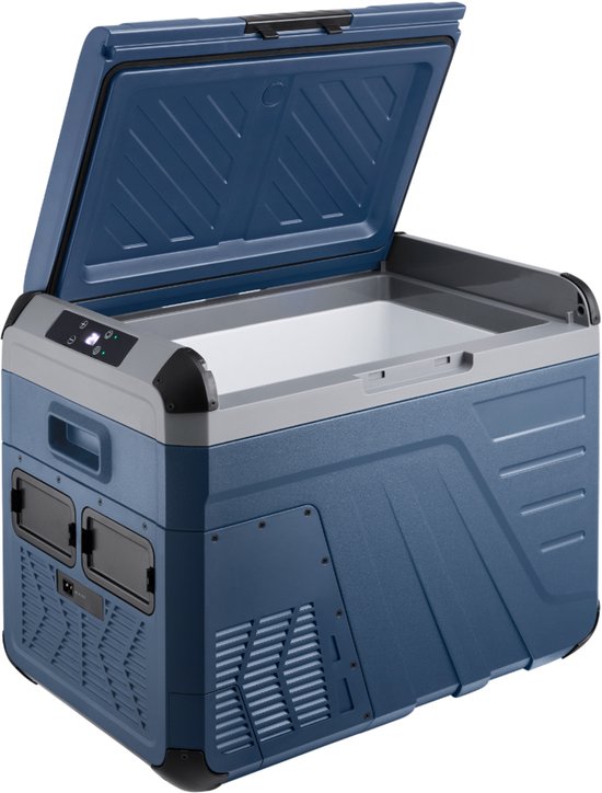 Evolar Elektrische Compressor Koelbox - 35L - 12V en 230 volt - Coolbox - Donker Blauw van Merkloos