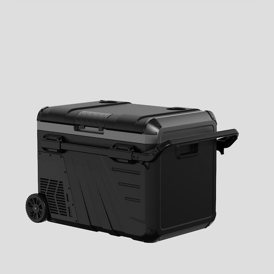 Evolar Elektrische Compressor Koelbox - 35L - 12V en 230 volt - Met Wielen & Hendel - Coolbox - Zwart van Merkloos