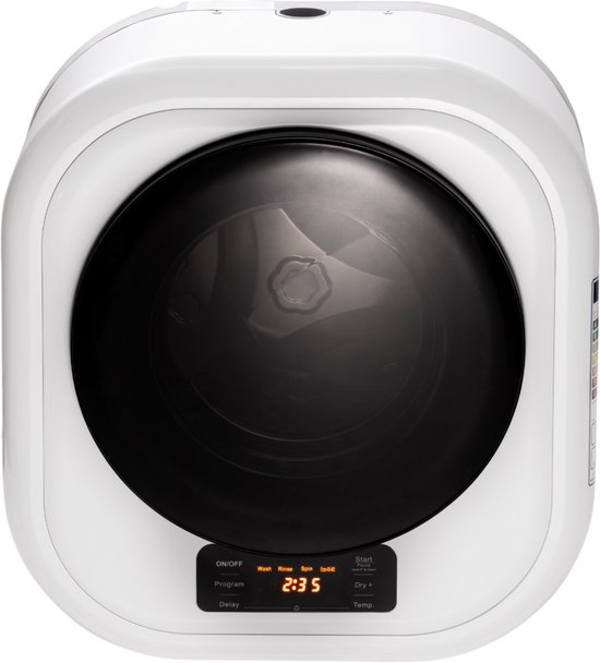 Evolar Mini Wasmachine met Droger - Wit van Evolar